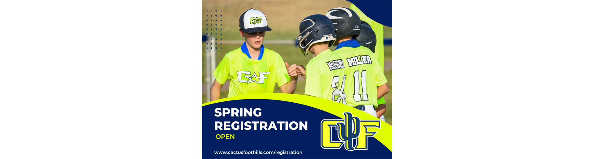 2025 Spring Registration OPEN